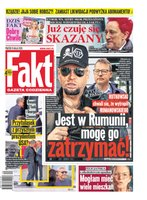 okłada najnowszego numeru Fakt