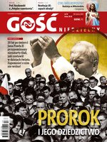 okłada najnowszego numeru Gość Niedzielny - Warszawski
