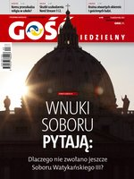 widok pierwszej strony Gość Niedzielny - Warszawski
