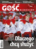 okłada najnowszego numeru Gość Niedzielny - Warszawski