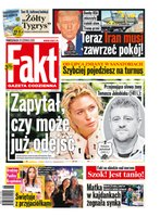 okłada najnowszego numeru Fakt