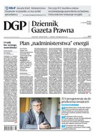 okłada najnowszego numeru Dziennik Gazeta Prawna
