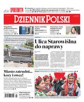 okłada najnowszego numeru Dziennik Polski