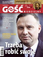 widok pierwszej strony Gość Niedzielny - Warszawski