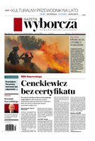 okłada najnowszego numeru Gazeta Wyborcza