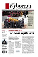 okłada najnowszego numeru Gazeta Wyborcza