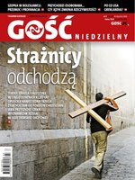 okłada najnowszego numeru Gość Niedzielny - Warszawski