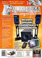 okłada najnowszego numeru Elektronika Dla Wszystkich