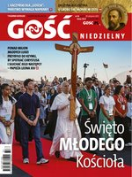 okłada najnowszego numeru Gość Niedzielny - Warszawski