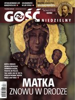 okłada najnowszego numeru Gość Niedzielny - Warszawski