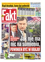 okłada najnowszego numeru Fakt