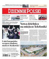 okłada najnowszego numeru Dziennik Polski