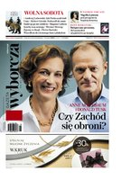 okłada najnowszego numeru Gazeta Wyborcza
