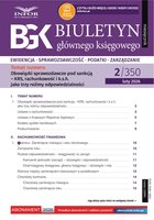 okłada najnowszego numeru Biuletyn Głównego Księgowego