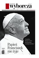 widok pierwszej strony Gazeta Wyborcza