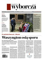 okłada najnowszego numeru Gazeta Wyborcza