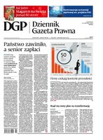 okłada najnowszego numeru Dziennik Gazeta Prawna