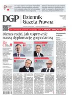 okłada najnowszego numeru Dziennik Gazeta Prawna