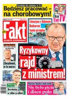 widok pierwszej strony Fakt