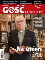 okłada najnowszego numeru Gość Niedzielny - Warszawski