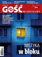 okłada najnowszego numeru Gość Niedzielny - Warszawski