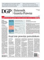 okłada najnowszego numeru Dziennik Gazeta Prawna