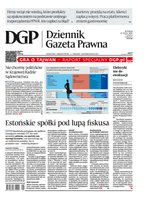 widok pierwszej strony Dziennik Gazeta Prawna