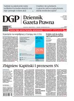 okłada najnowszego numeru Dziennik Gazeta Prawna