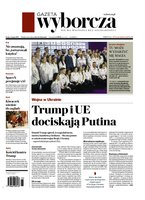 okłada najnowszego numeru Gazeta Wyborcza