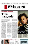 okłada najnowszego numeru Gazeta Wyborcza