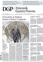 okłada najnowszego numeru Dziennik Gazeta Prawna