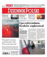 okłada najnowszego numeru Dziennik Polski