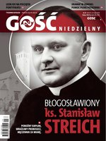 okłada najnowszego numeru Gość Niedzielny - Warszawski