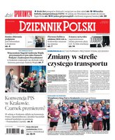 okłada najnowszego numeru Dziennik Polski