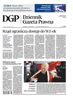 okłada najnowszego numeru Dziennik Gazeta Prawna