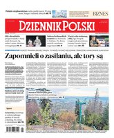 widok pierwszej strony Dziennik Polski