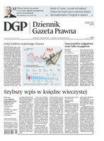 okłada najnowszego numeru Dziennik Gazeta Prawna