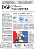 okłada najnowszego numeru Dziennik Gazeta Prawna