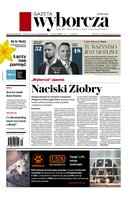 widok pierwszej strony Gazeta Wyborcza