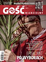 okłada najnowszego numeru Gość Niedzielny - Warszawski