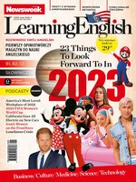 okłada najnowszego numeru Newsweek Learning English