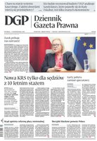 okłada najnowszego numeru Dziennik Gazeta Prawna