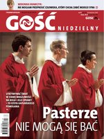 okłada najnowszego numeru Gość Niedzielny - Warszawski