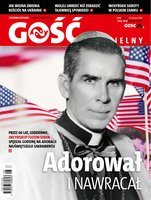 okłada najnowszego numeru Gość Niedzielny - Warszawski