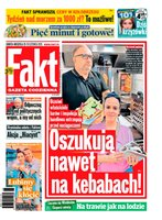 okłada najnowszego numeru Fakt